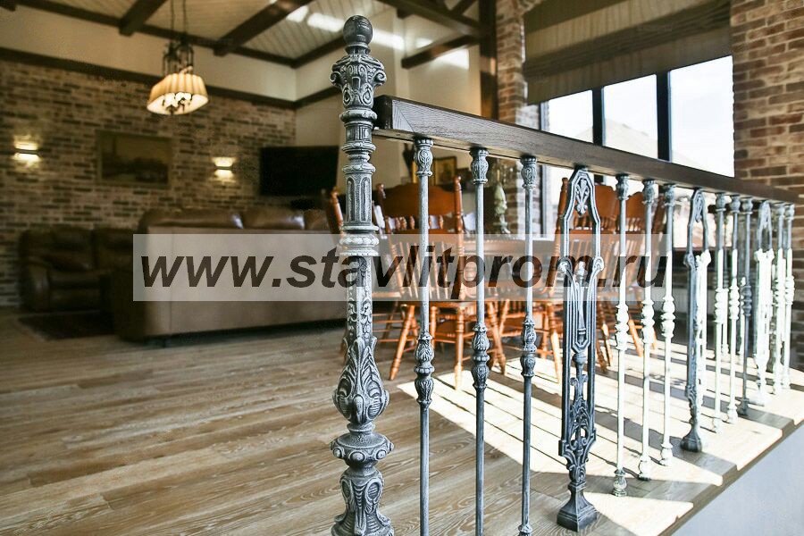 Лестница частный дом г.Черкесск