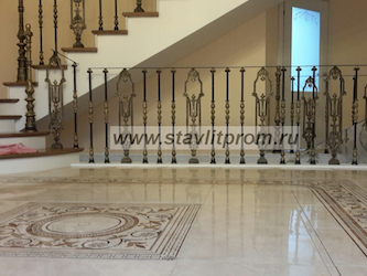 Лестница частный дом г.Магнитогорск