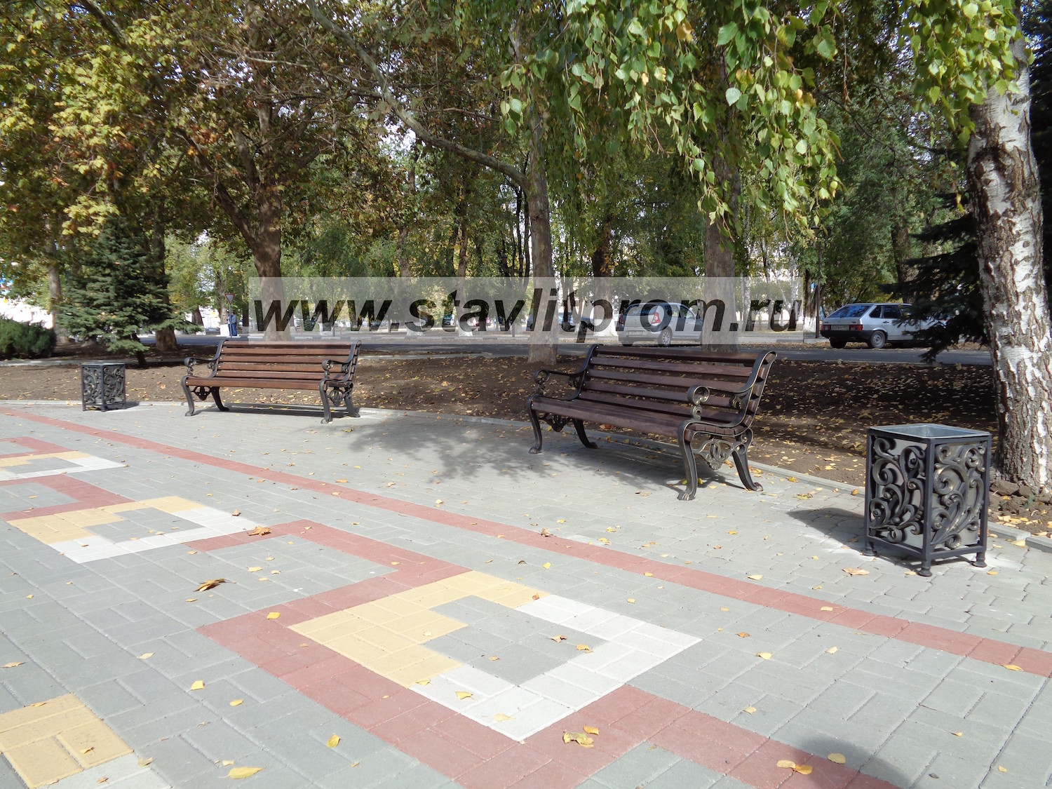 Центральный сквер г.Тихорецк