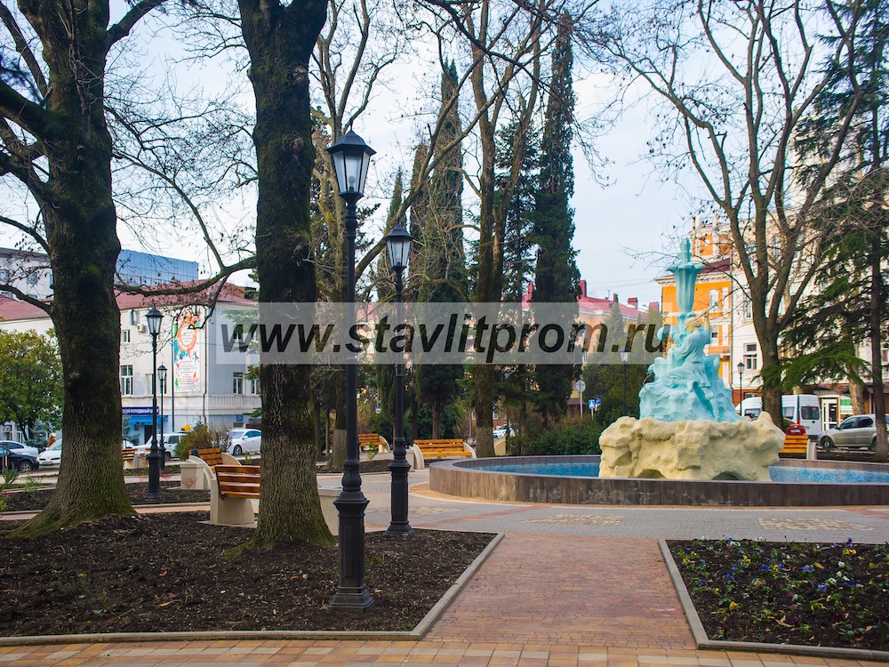 Центральный сквер г.Туапсе