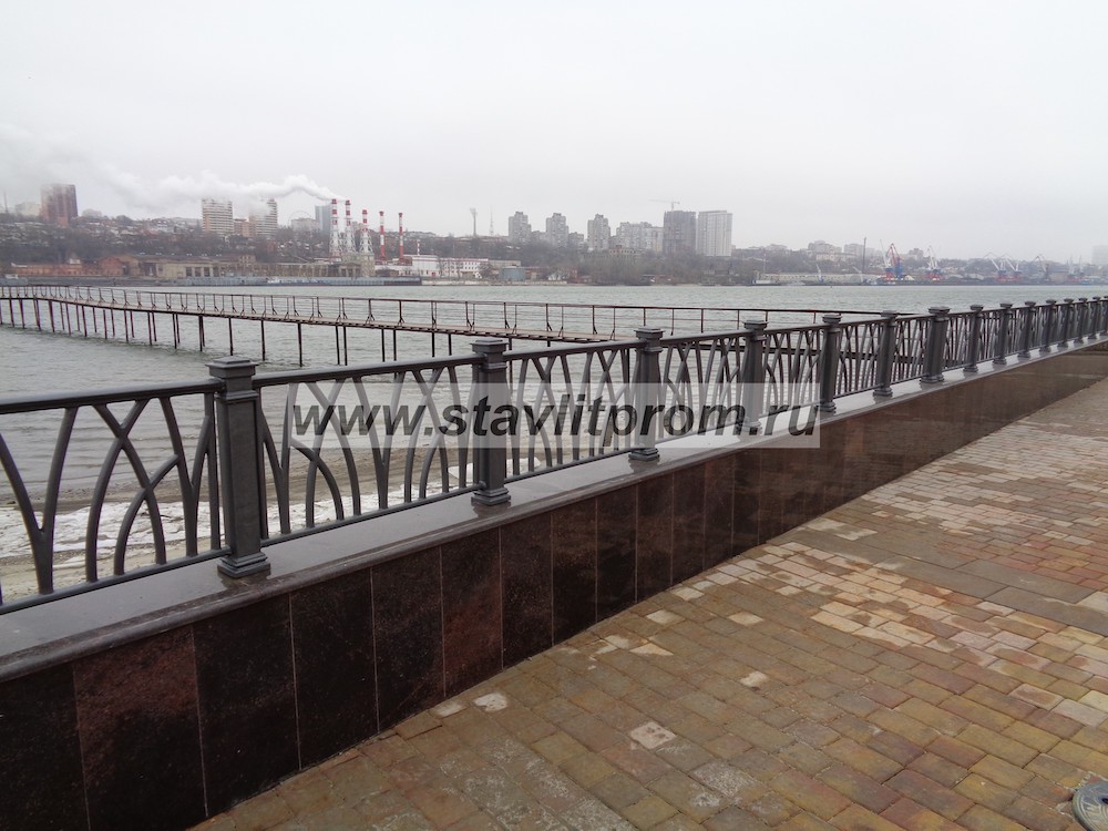 Набережная у стадиона г.Ростов-на-дону